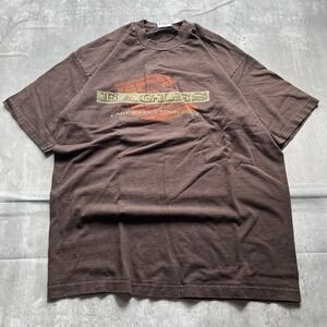 Vintage 2003 The Eagles Farewell I Tour T-Shirt Size X-Large XL Mens Mocha Brown